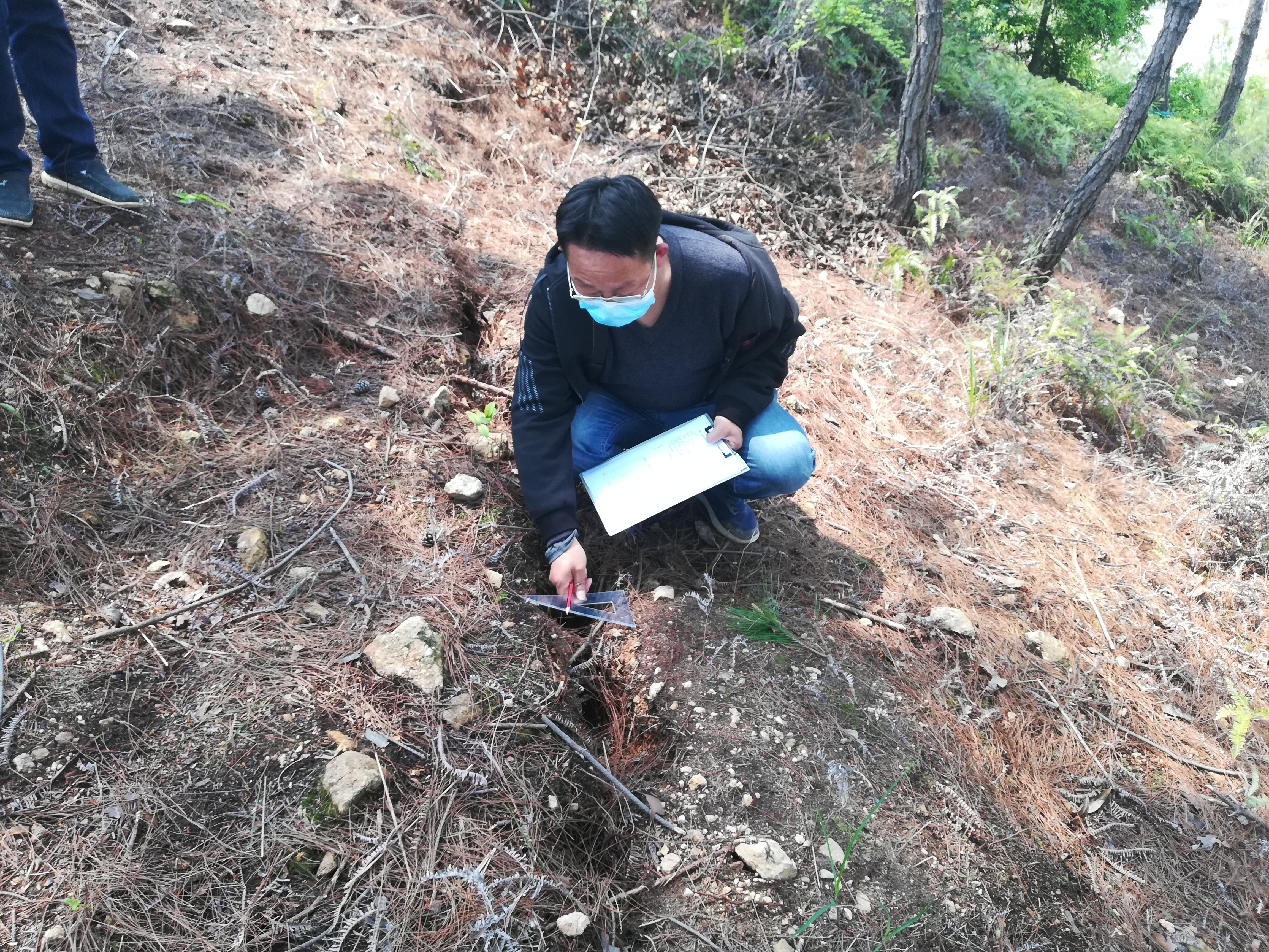 现场确定仪器安装位置 现场确定仪器安装位置